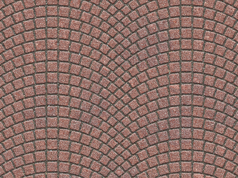 Seamless outdoor brick sidewalk road ground square brick