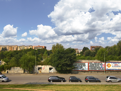 Urban City Square Architecture Rural Landscape Scenery