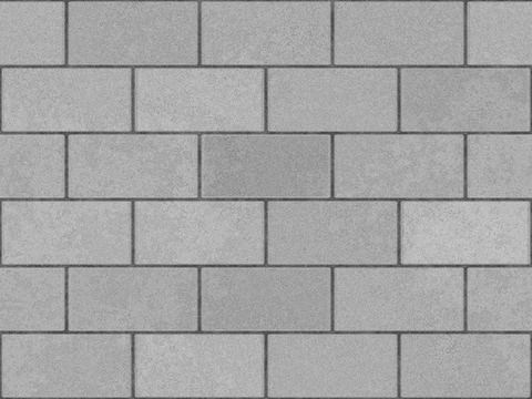 Seamless outdoor brick sidewalk road ground square brick