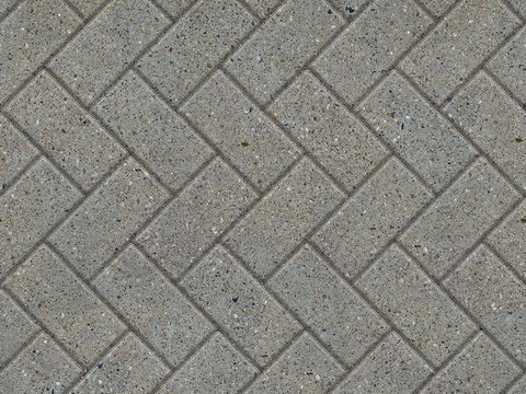 Seamless outdoor brick sidewalk road ground square brick