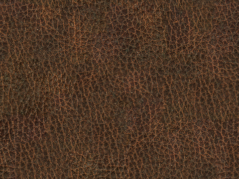 Seamless Brown Coarse Grained Cow Leather