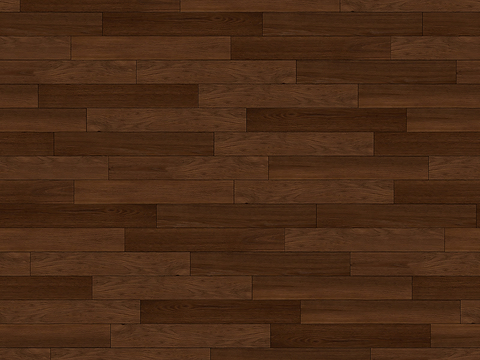 Seamless dark parquet wood composite floor