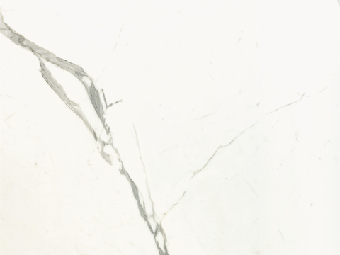 Fine grain snowflake white super clear marble stone slab