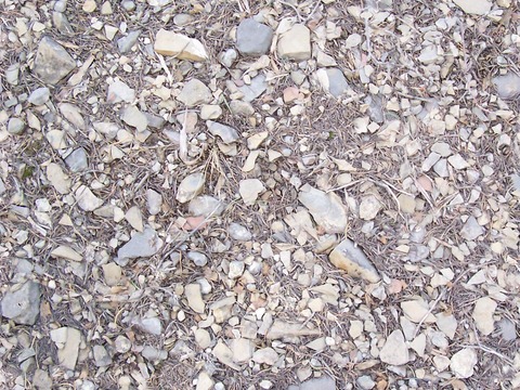 Seamless gravel gravel litter soil ground