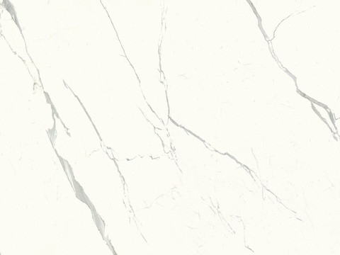 Fine grain snowflake white super clear marble stone slab