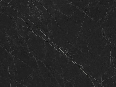 Imperial Black Super Clear Marble Stone Rock Slab