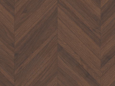 Seamless walnut herringwood floor