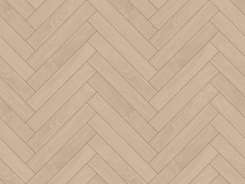 Seamless Cream Wind Log Color Herringtoned Wood Floor