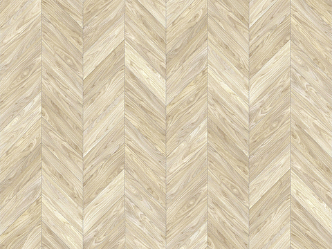 Seamless Herringbone Textured Parquet Wood Floor