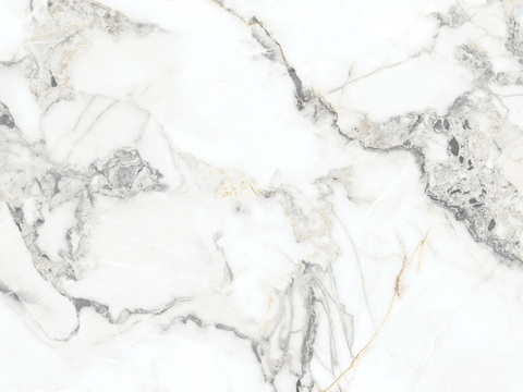 Yingshan White Chaoqing Marble Stone Rock Slab