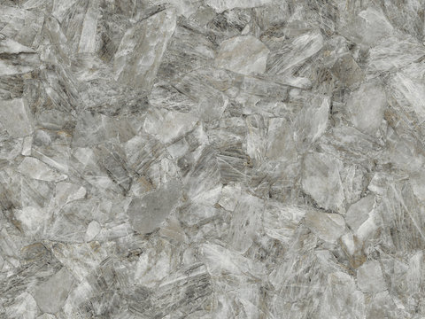 Grey quartz super clear marble stone stone slab