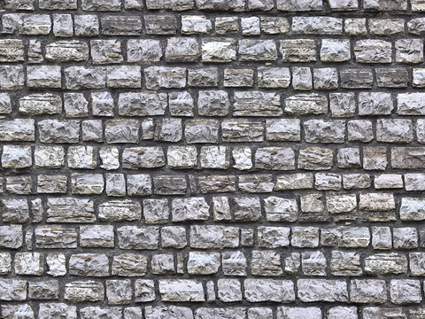 Seamless outdoor building wall exterior wall brick wall