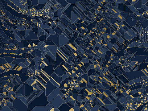 blue geometric wallpaper