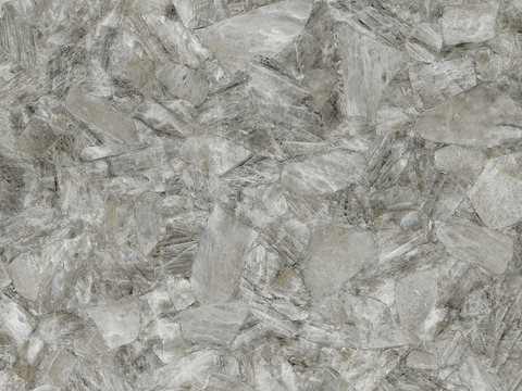 Grey quartz super clear marble stone stone slab