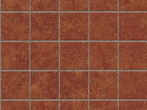 Seamless outdoor brick sidewalk road ground square brick