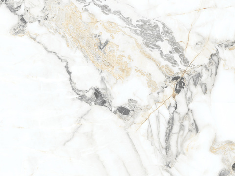 Yingshan White Chaoqing Marble Stone Rock Slab