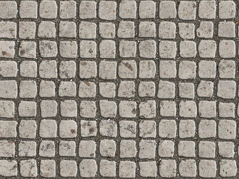 Seamless outdoor brick sidewalk road ground square brick