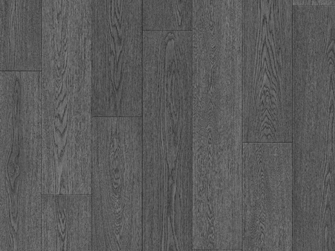 Seamless black wood floor