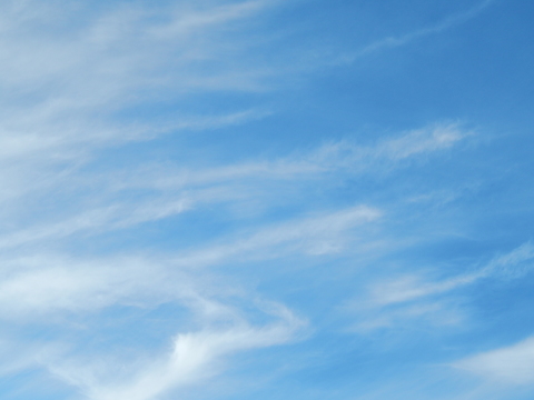 blue sky white clouds daytime sky