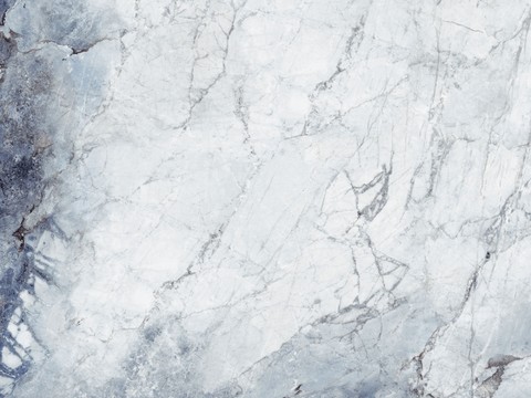 Blue and white marble