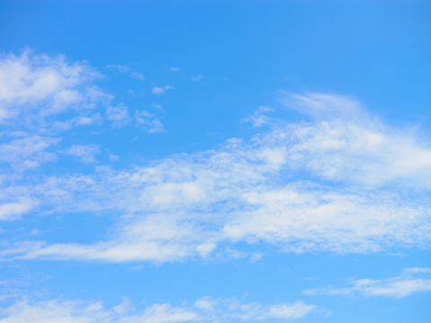 blue sky white clouds daytime sky