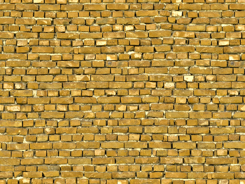 Seamless aging old yellow brick wall outdoor wall tiles