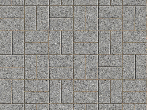 Seamless outdoor brick sidewalk road ground square brick