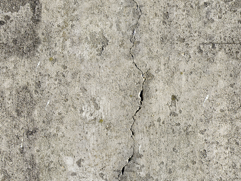 Seamless gray old damaged concrete cement wall ground