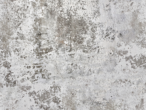 Seamless gray dirty old concrete cement wall