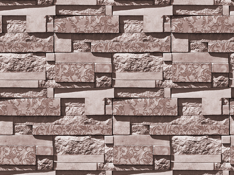 Seamless outdoor building wall exterior wall brick wall