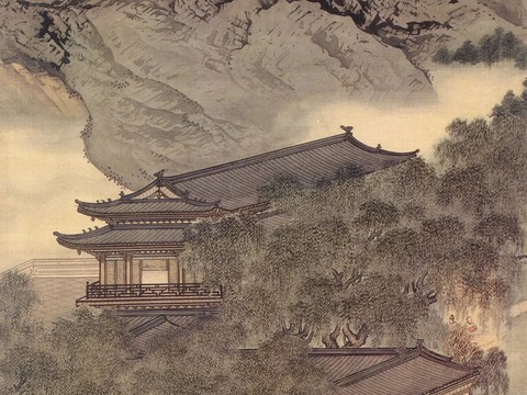 New Chinese Landscape Hanging Painting