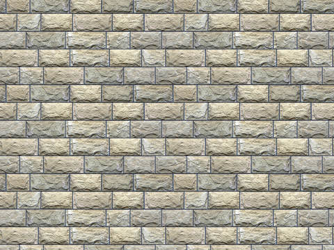 Seamless outdoor building wall exterior wall brick wall