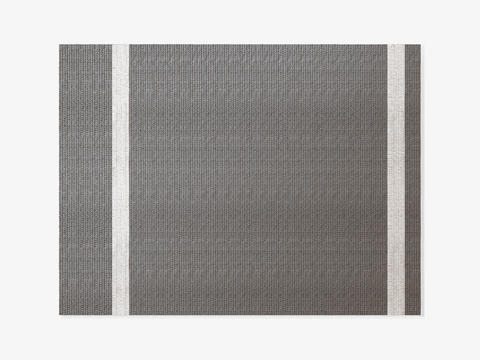 gray geometric carpet