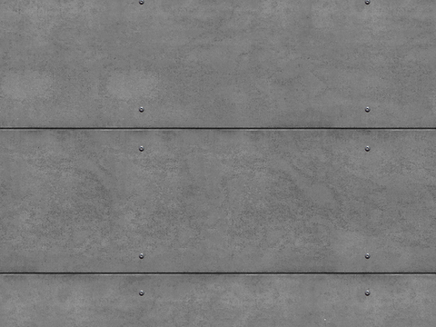 Seamless concrete cement building wall