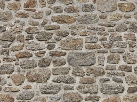 Seamless outdoor culture stone antique brick wall brick rubble masonry