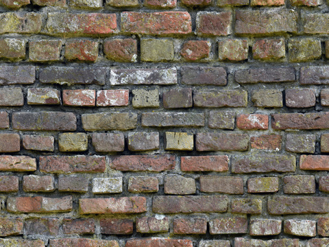 Red brick wall outdoor red brick dilapidated red brick