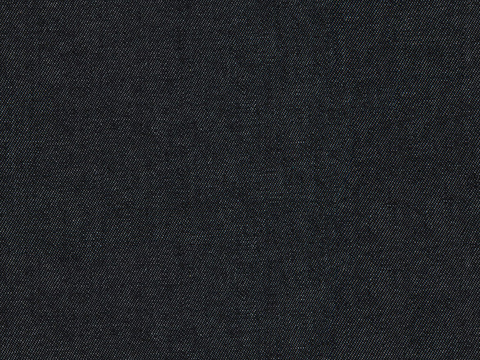 Seamless Black Denim Cloth Fabric Sand Release Coarse Cotton Burlap Knitted Fabric