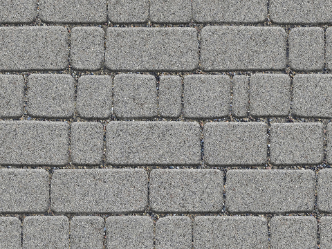 Seamless outdoor brick sidewalk road ground square brick