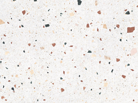 colored terrazzo