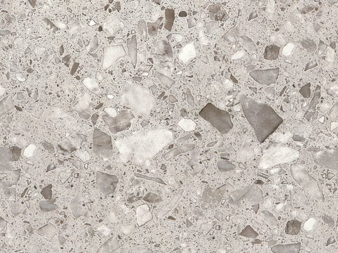 Seamless warm gray terrazzo