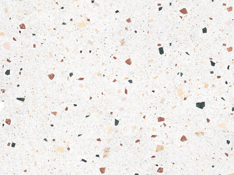 colored terrazzo