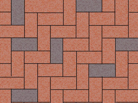 red square brick