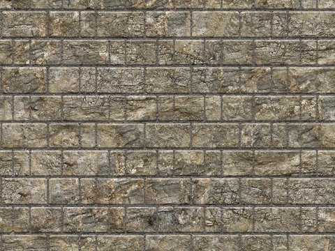 Seamless outdoor building wall exterior wall brick wall