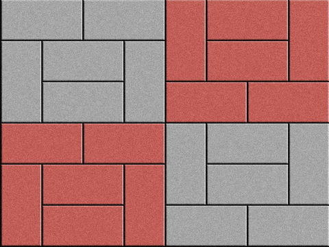 Modern Square Brick