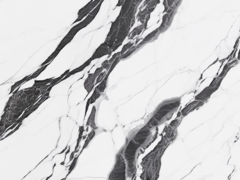 Bulgari white even-grain marble