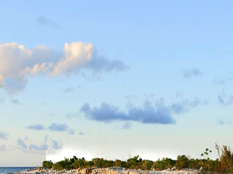 Blue Sky White Clouds Sky Sunscape Sky Dusk Exterior Sky