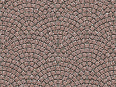 Seamless outdoor brick sidewalk road ground square brick