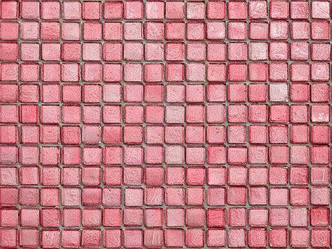 Red Tile Mosaic