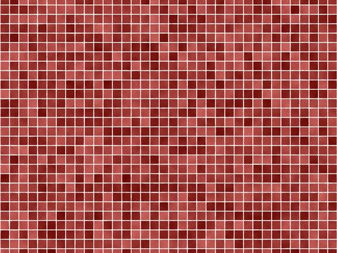 Red Tile Mosaic