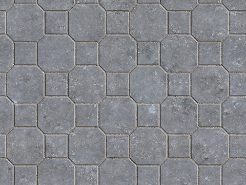 Seamless outdoor brick sidewalk road ground square brick